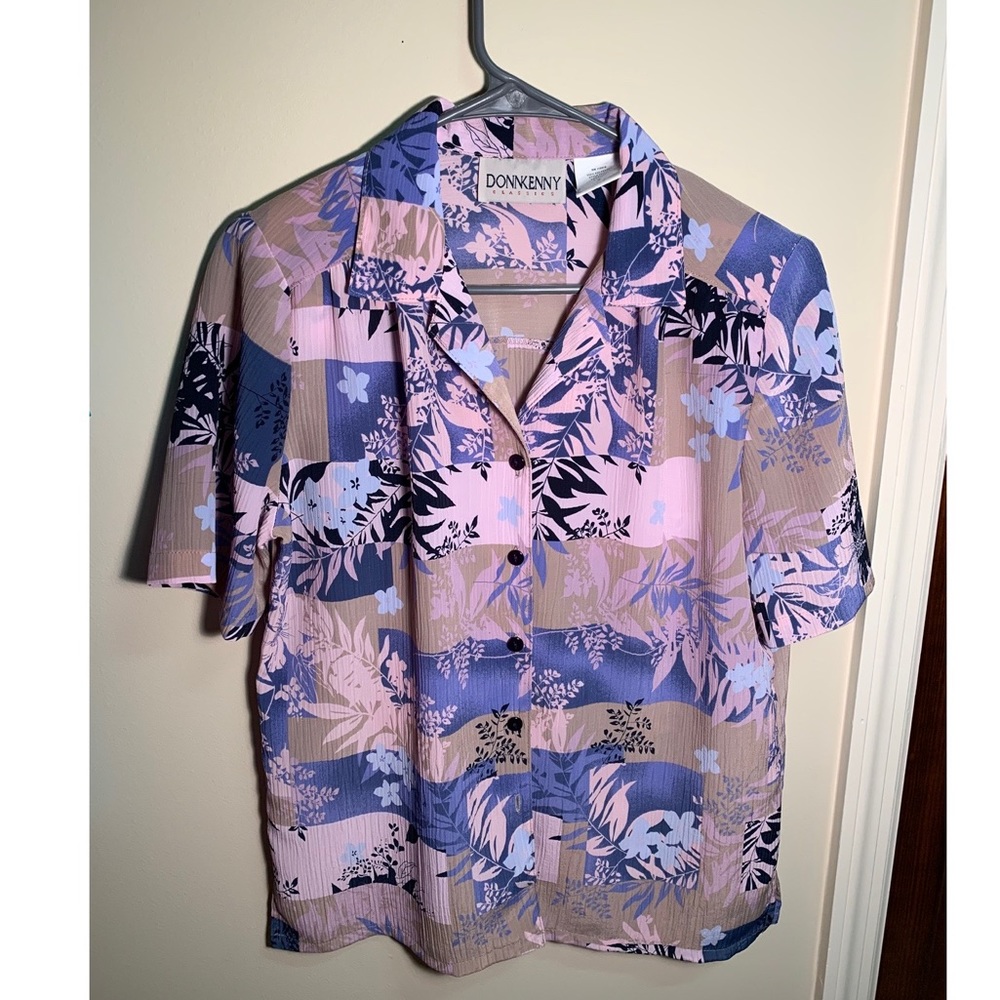 VINTAGE | Donnkenny Button Up Blouse
